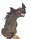 Hyène - Bezmaksas animēts GIF