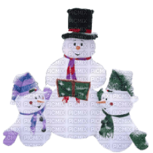 Kaz_Creations Winter Snowmen ⛄️ - Free PNG