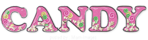 candy text by nataliplus - ilmainen png