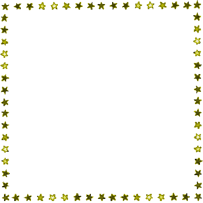 Frame, Frames, Deco, Decoration, Star, Stars, Yellow, Gif - Jitter.Bug.Girl - Zdarma animovaný GIF