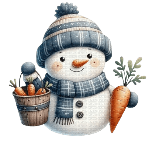 petit personnage hiver - PNG gratuit