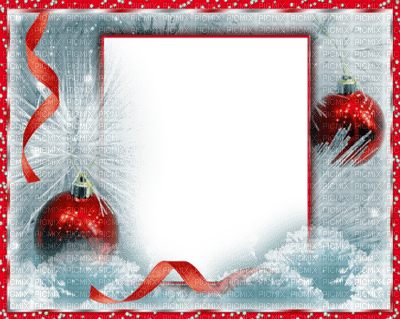 minou frame christmas red jul - png gratuito