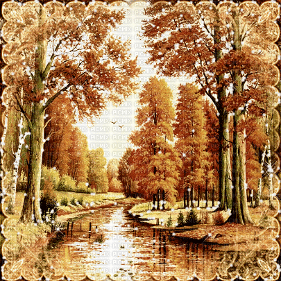 background animated hintergrund autumn milla1959 - Free animated GIF