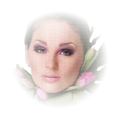 Kaz_Creations  Woman Femme Face - 免费PNG