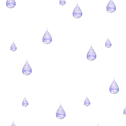 il pleut de petit goutes - Δωρεάν κινούμενο GIF