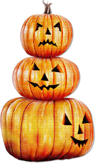 soave deco halloween pumpkin orange - PNG gratuit