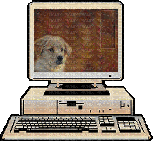 ordinateur - Darmowy animowany GIF