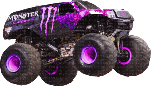 Monster energy truck - PNG gratuit