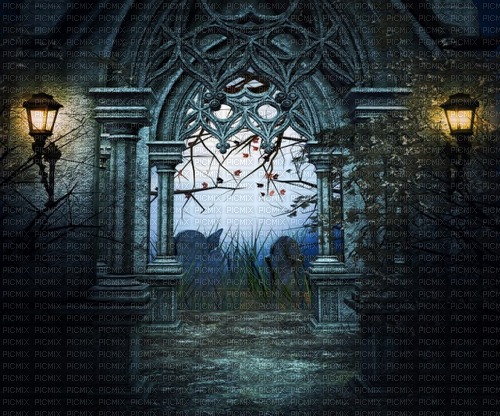 Graveyard Background - png gratuito