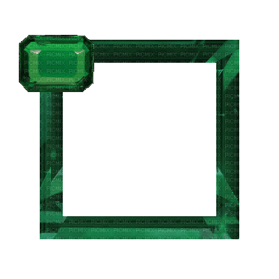 Small Green Frame - Δωρεάν κινούμενο GIF
