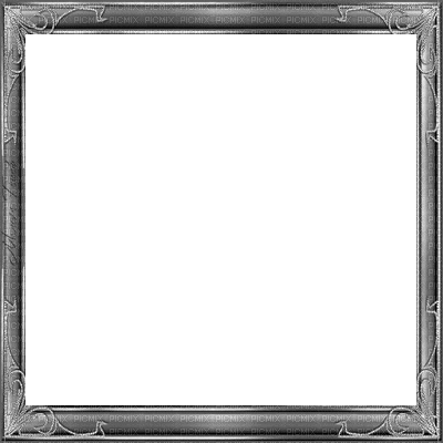 silver frame (created with gimp) - Δωρεάν κινούμενο GIF