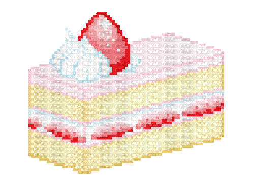 StrawberryCake - Zdarma animovaný GIF
