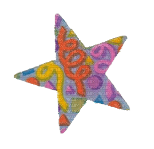 Vintage Star Sticker - png grátis