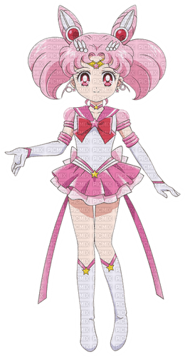 Eternal Sailor chibi moon ❤️ elizamio - nemokama png