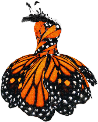 Butterfly dress bp - ilmainen png