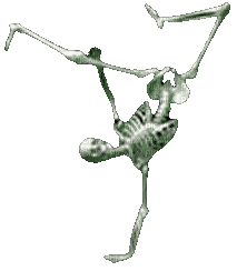 rad af skeleton - GIF animado gratis