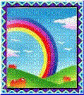 rainbow painting - Zdarma animovaný GIF