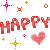 happy - GIF animé gratuit