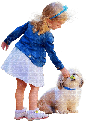 Kaz_Creations  Baby Enfant Child Girl Dog Pup - png gratis