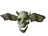 bat skull skeleton - Animovaný GIF zadarmo