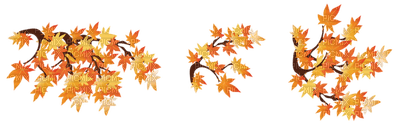Kaz_Creations Autumn Fall Leaves Leafs - PNG gratuit