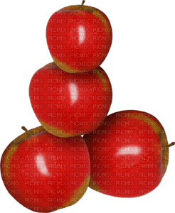 red apples Bb2 - png ฟรี