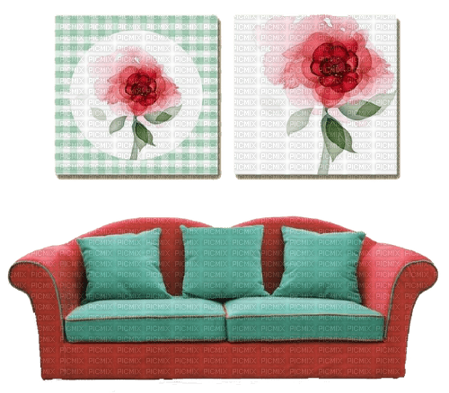 Sofa Couch Furniture - ücretsiz png