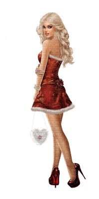 Kaz_Creations Colour Girls Christmas Noel - ilmainen png
