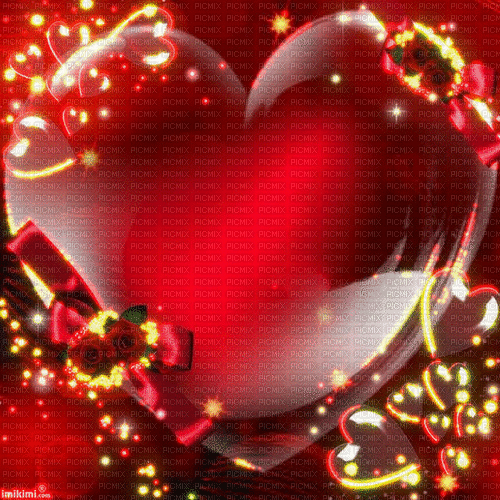 Background heart - Animovaný GIF zadarmo