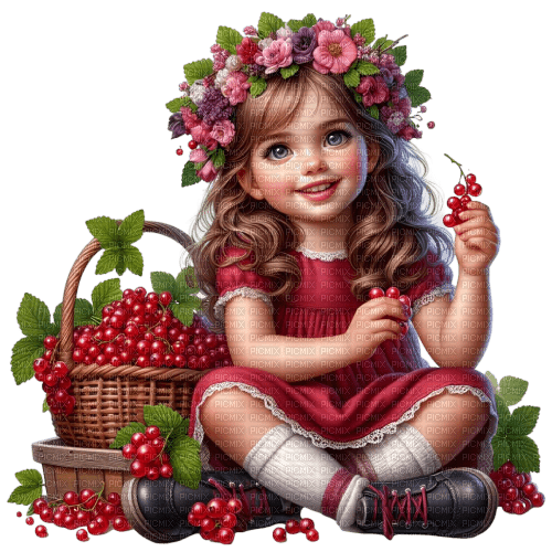 Child -currant -Johannisbeere - Free PNG