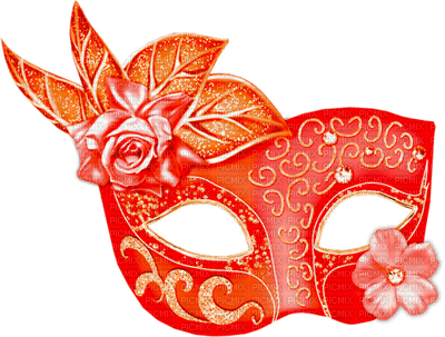 Kaz_Creations Deco Mask Flowers  Colours - png gratis