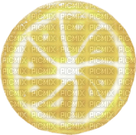 kikkapink lemon deco scrap png - 免费PNG