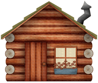 Kaz_Creations Deco Cabin Hut Shed - PNG gratuit