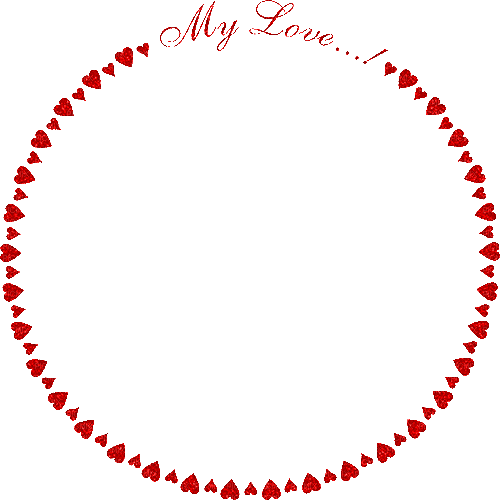 kikkapink  deco art valentine gif frame red - Darmowy animowany GIF