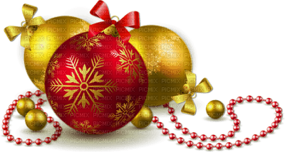 Kaz_Creations Christmas Decorations Baubles Balls - gratis png
