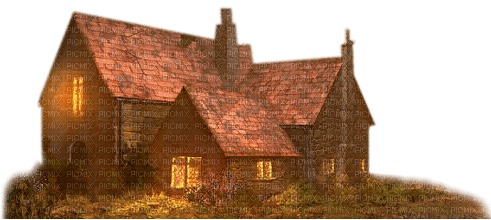 Casa de otoño - png gratuito