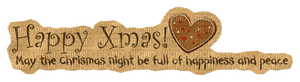 Kaz_Creations  Christmas Deco Logo Text Happy Xmas - PNG gratuit
