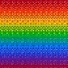 Pixel rainbow - Free PNG