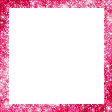 Animated.Glitter.Frame.Pink - KittyKatLuv65 - GIF animé gratuit
