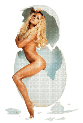 Kaz_Creations Woman Femme Egg Easter - Free PNG