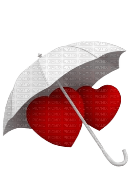 Kaz_Creations Deco Valentine Heart Love Umbrella - Free PNG