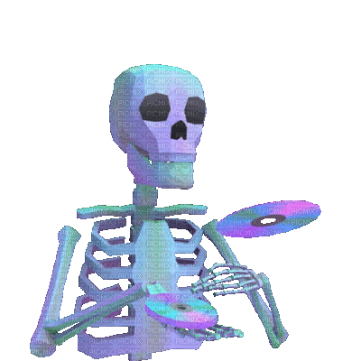 skeleton - Ilmainen animoitu GIF