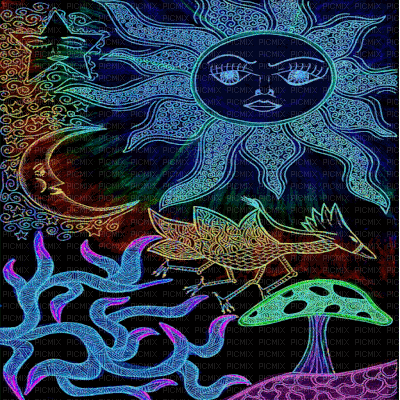 effect effet effekt background fond abstract colored colorful bunt overlay coloré abstrait abstrakt gif anime animated animation   fractal fractale fraktal art - GIF animé gratuit