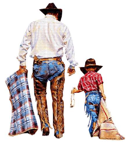 Cowboy/Indianen - bezmaksas png