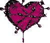 edgy heart - Безплатен анимиран GIF
