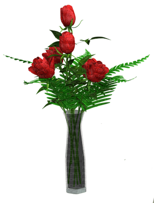 blommor-rosor-vas - ücretsiz png