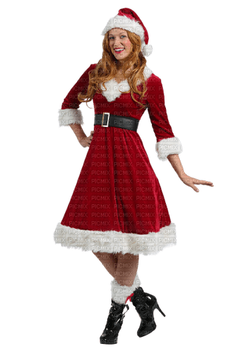 Kaz_Creations Woman-Femme-Costume-Christmas - zdarma png