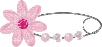 epingle fleur - Безплатен анимиран GIF