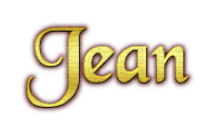 prénom Jean - PNG gratuit