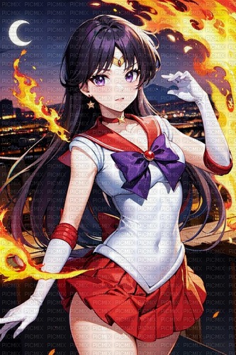 Sailor Mars - nemokama png